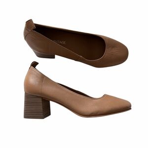 Crown Vintage Wmn’s 10 Clanton Pump Macchiato Tan Classic Neutral‎ Shoes